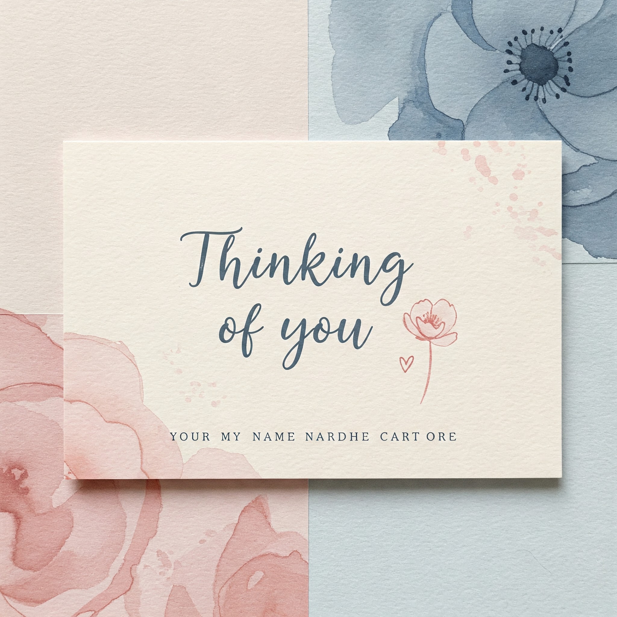 A beautifully wrapped gift card with a thoughtful, personalized message